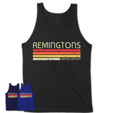 Remingtons Gift Custom Name Retro Vintage Birthday T-Shirt