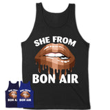 She From Bon Air Virginia T-Shirt Black Lives Matter Sexy Lips Girl Shirt