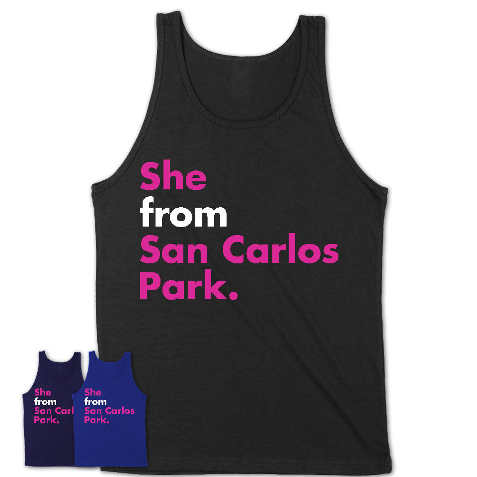 She From San Carlos Park Shirt Florida State Birthday Gift For Her