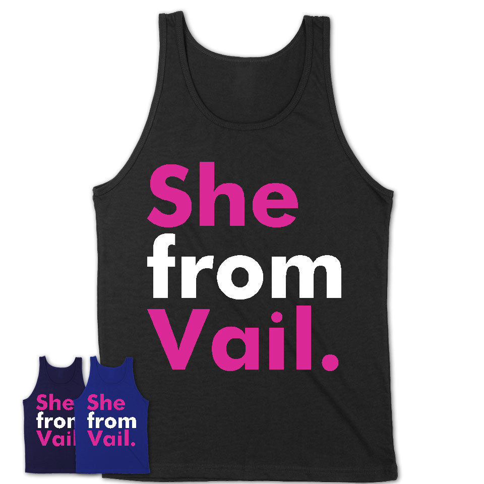 She From Vail Shirt Arizona State Birthday Gift For Her