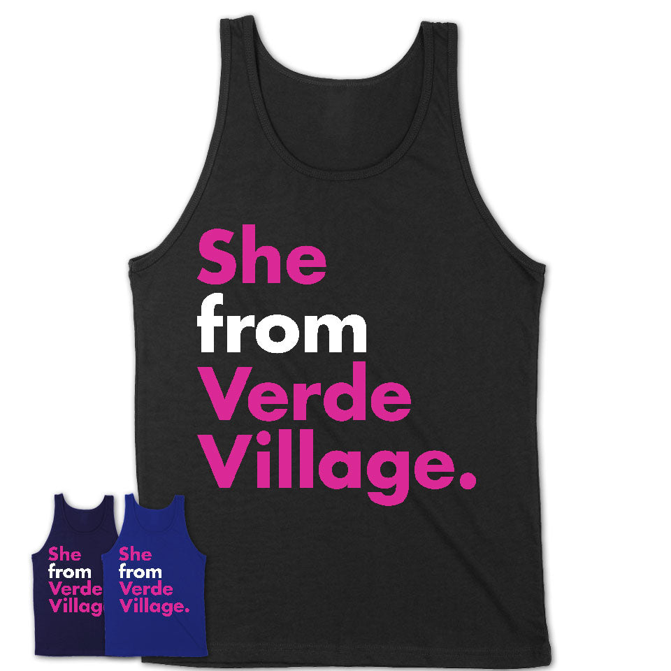 She From Verde Village Shirt Arizona State Birthday Gift For Her