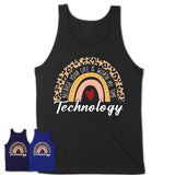 Technology Because Your Life Worth My Time Rainbow T-Shirt