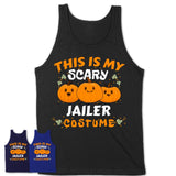 This Is My Scary Jailer Costume, Halloween Pumpkin Shirt, Funny Coworker Gift