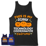 This Is My Scary Technology Coordinator Costume, Halloween Pumpkin Shirt, Funny Coworker Gift