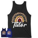 Tutor Because Your Life Worth My Time Rainbow T-Shirt