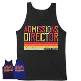 Vintage Admissions Director Limited Edition Job Shirt, Coworker Birthday Gift Idea