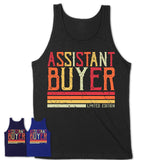 Vintage Assistant Buyer Limited Edition Job Shirt, Coworker Birthday Gift Idea