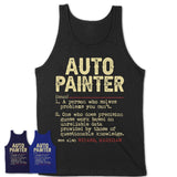 Vintage Auto Painter Definition Shirt, Funny Coworker Gift Idea for Auto Painter, New Job Gift
