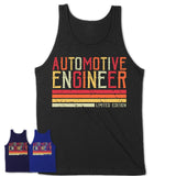 Vintage Automotive Engineer Limited Edition Job Shirt, Coworker Birthday Gift Idea
