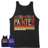 Vintage Automotive Painter Limited Edition Job Shirt, Coworker Birthday Gift Idea