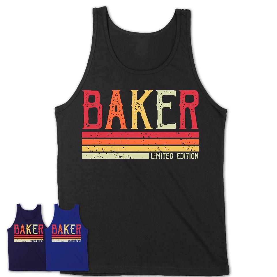Vintage Baker Limited Edition Job Shirt, Coworker Birthday Gift Idea