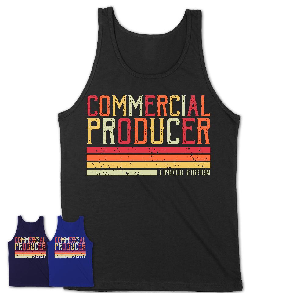 Vintage Commercial Producer Limited Edition Job Shirt, Coworker Birthday Gift Idea