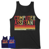 Vintage Computer Assistant Limited Edition Job Shirt, Coworker Birthday Gift Idea