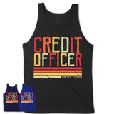 Vintage Credit Officer Limited Edition Job Shirt, Coworker Birthday Gift Idea