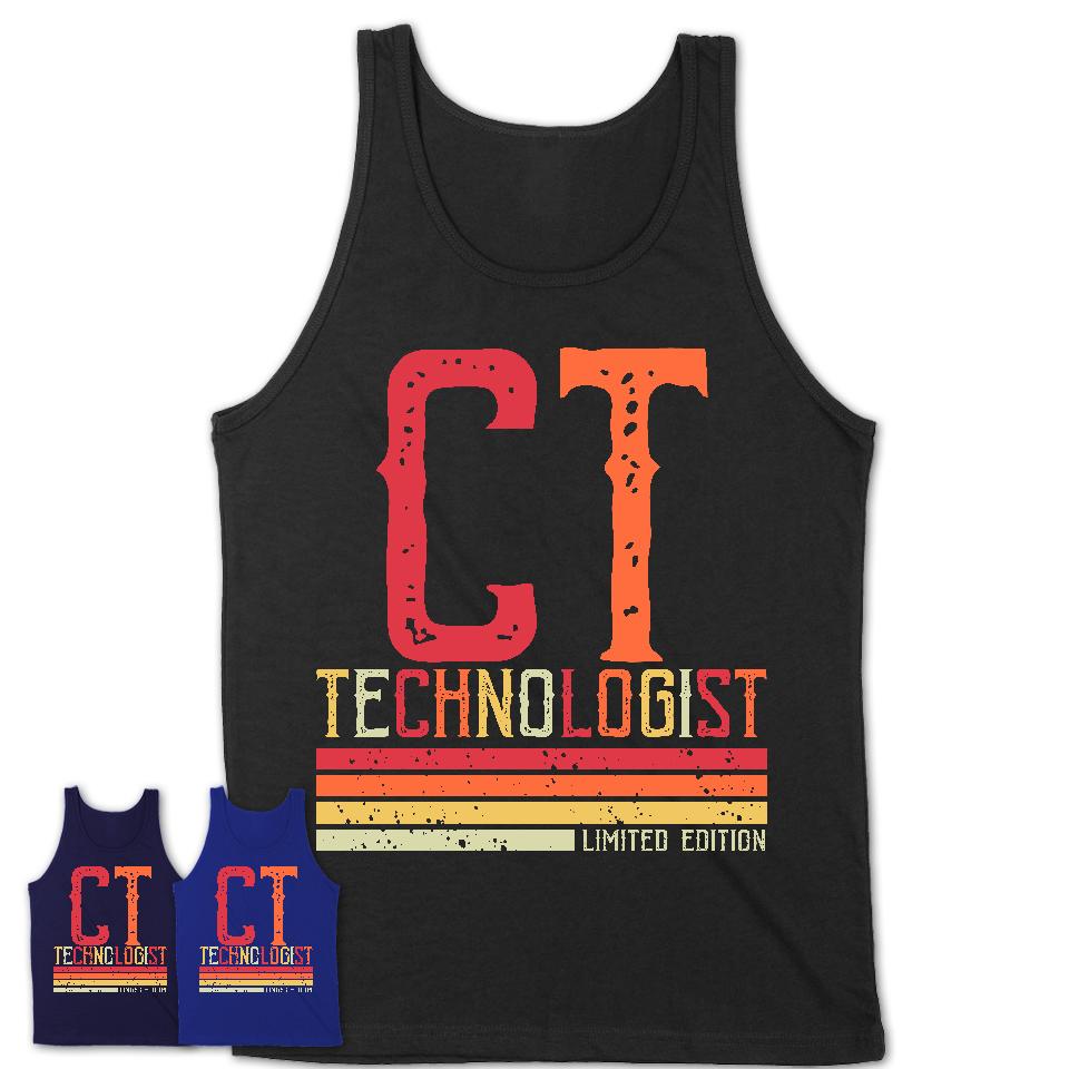 Vintage Ct Technologist Limited Edition Job Shirt, Coworker Birthday Gift Idea