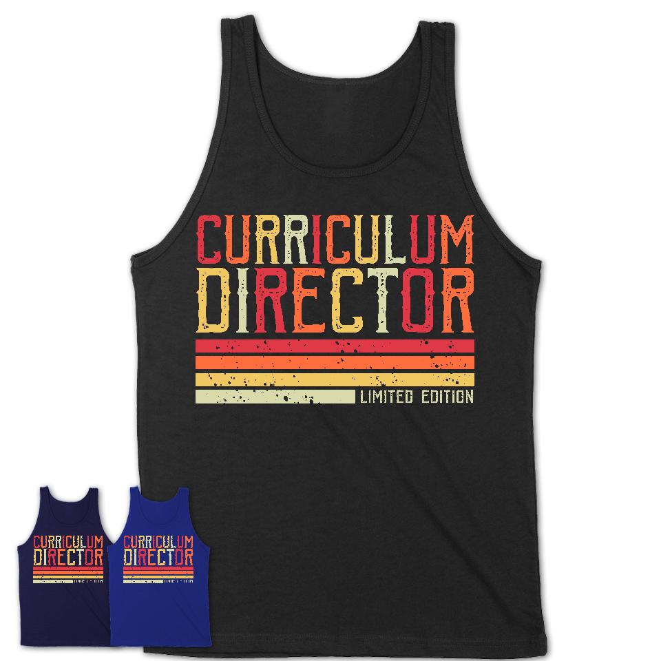 Vintage Curriculum Director Limited Edition Job Shirt, Coworker Birthday Gift Idea