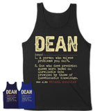 Vintage Dean Definition Shirt, Funny Coworker Gift Idea for Dean, New Job Gift