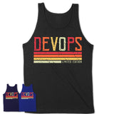 Vintage Devops Limited Edition Job Shirt, Coworker Birthday Gift Idea