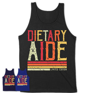 Vintage Dietary Aide Limited Edition Job Shirt, Coworker Birthday Gift Idea