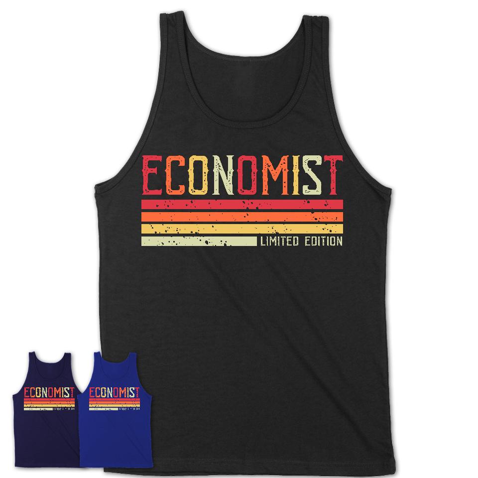 Vintage Economist Limited Edition Job Shirt, Coworker Birthday Gift Idea
