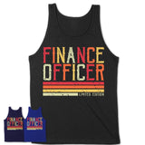 Vintage Finance Officer Limited Edition Job Shirt, Coworker Birthday Gift Idea