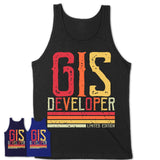 Vintage Gis Developer Limited Edition Job Shirt, Coworker Birthday Gift Idea