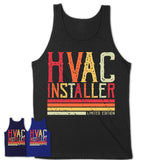 Vintage Hvac Installer Limited Edition Job Shirt, Coworker Birthday Gift Idea
