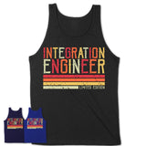 Vintage Integration Engineer Limited Edition Job Shirt, Coworker Birthday Gift Idea