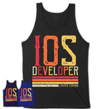 Vintage Ios Developer Limited Edition Job Shirt, Coworker Birthday Gift Idea