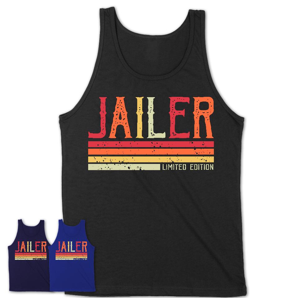 Vintage Jailer Limited Edition Job Shirt, Coworker Birthday Gift Idea