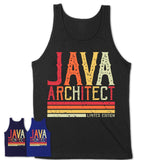 Vintage Java Architect Limited Edition Job Shirt, Coworker Birthday Gift Idea