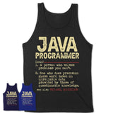 Vintage Java Programmer Definition Shirt, Funny Coworker Gift Idea for Java Programmer, New Job Gift