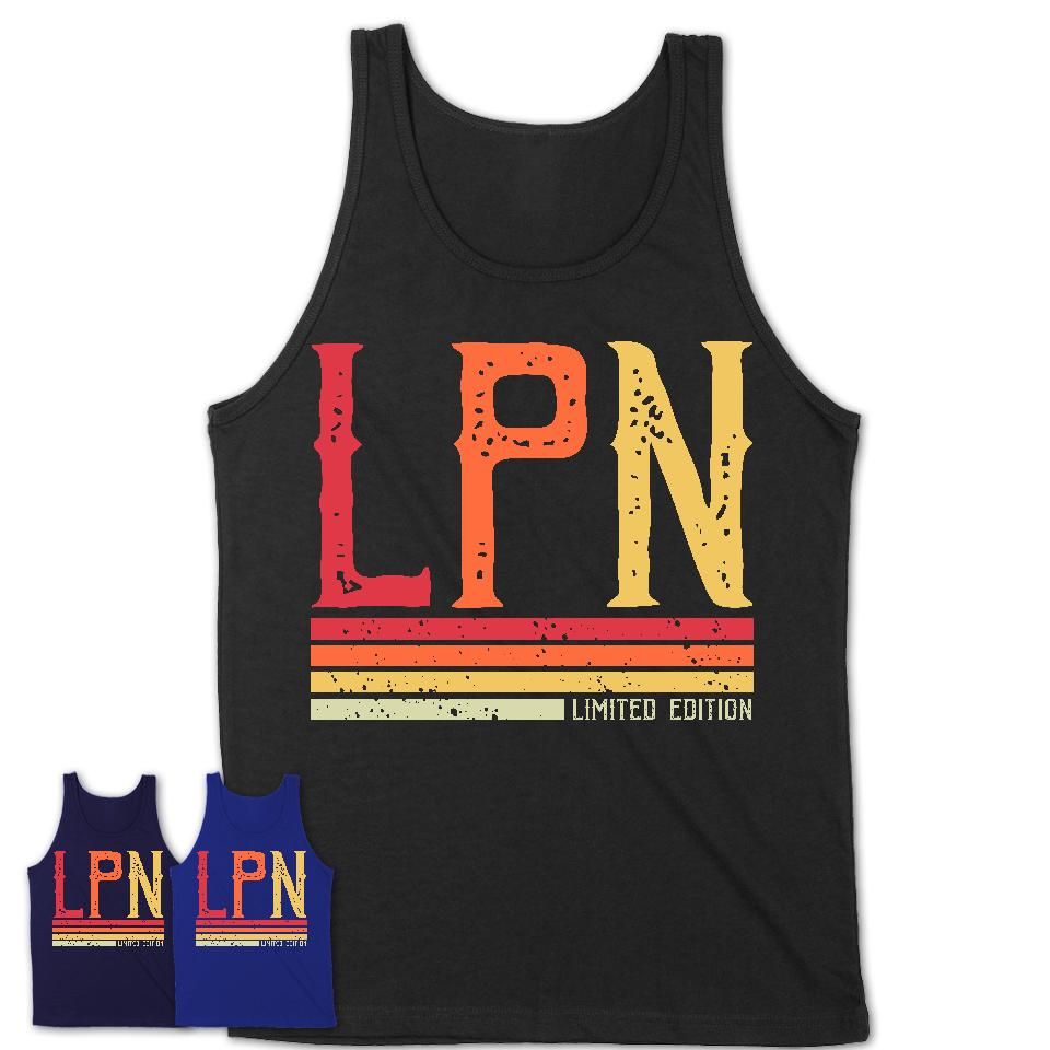 Vintage LPN Limited Edition Job Shirt, Coworker Birthday Gift Idea
