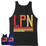 Vintage LPN Limited Edition Job Shirt, Coworker Birthday Gift Idea