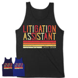 Vintage Litigation Assistant Limited Edition Job Shirt, Coworker Birthday Gift Idea