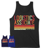 Vintage Logistics Associate Limited Edition Job Shirt, Coworker Birthday Gift Idea