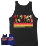 Vintage Mainframe Developer Limited Edition Job Shirt, Coworker Birthday Gift Idea