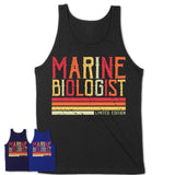 Vintage Marine Biologist Limited Edition Job Shirt, Coworker Birthday Gift Idea