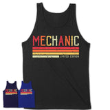 Vintage Mechanic Limited Edition Job Shirt, Coworker Birthday Gift Idea