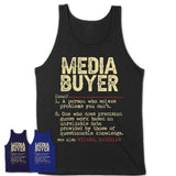Vintage Media Buyer Definition Shirt, Funny Coworker Gift Idea for Media Buyer, New Job Gift