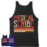 Vintage Medical Scribe Limited Edition Job Shirt, Coworker Birthday Gift Idea