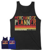 Vintage Merchandise Planner Limited Edition Job Shirt, Coworker Birthday Gift Idea