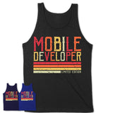Vintage Mobile Developer Limited Edition Job Shirt, Coworker Birthday Gift Idea