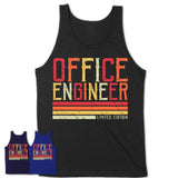 Vintage Office Engineer Limited Edition Job Shirt, Coworker Birthday Gift Idea