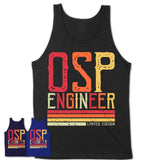 Vintage Osp Engineer Limited Edition Job Shirt, Coworker Birthday Gift Idea