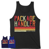 Vintage Package Handler Limited Edition Job Shirt, Coworker Birthday Gift Idea