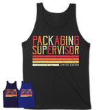 Vintage Packaging Supervisor Limited Edition Job Shirt, Coworker Birthday Gift Idea