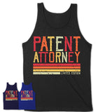 Vintage Patent Attorney Limited Edition Job Shirt, Coworker Birthday Gift Idea