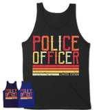 Vintage Police Officer Limited Edition Job Shirt, Coworker Birthday Gift Idea