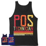 Vintage Pos Technician Limited Edition Job Shirt, Coworker Birthday Gift Idea
